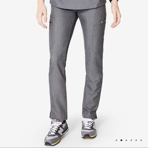 Figs Yola Skinny Scrub Pant Graphite
